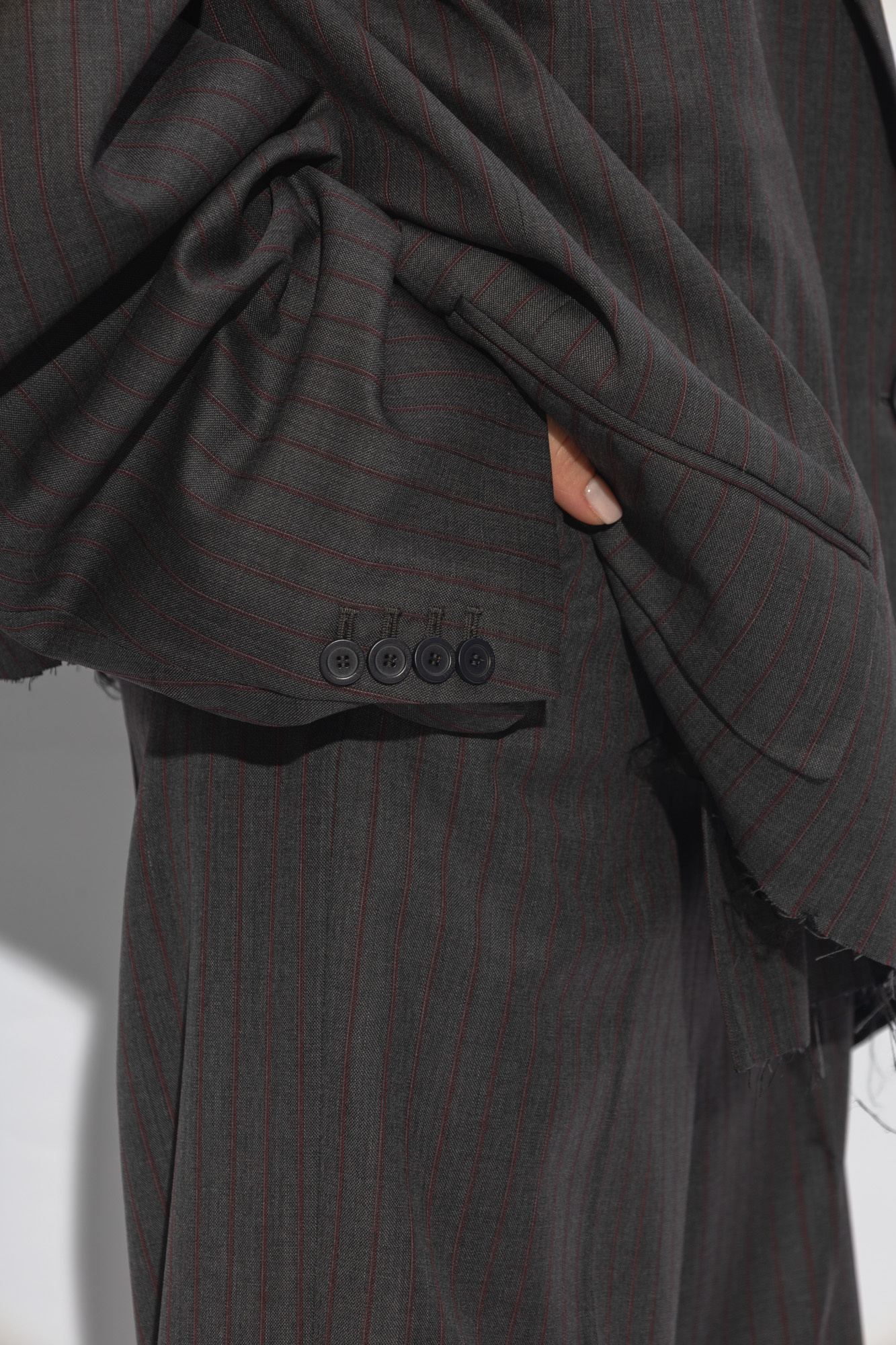 Grey Wool trousers Balenciaga - SchaferandweinerShops Tonga Grey Wool trousers Balenciaga - SchaferandweinerShops Tonga